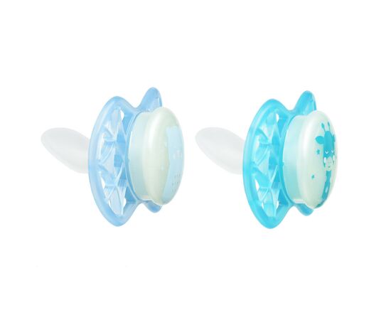 Пустушка Nuvita Air55 Explore 0m+ ортодонтична (світиться в темряві) (NV7066GM), зображення 2 Пустушка Nuvita Air55 Explore 0m+ ортодонтична (світиться в темряві) (NV7066GM), зображення 2