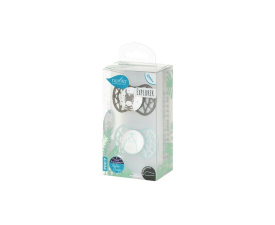 Пустышка Nuvita Air55 Explore симметрическая 0m+ (NV7067N), изображение 3 Пустышка Nuvita Air55 Explore симметрическая 0m+ (NV7067N), изображение 3
