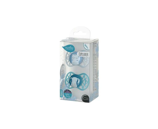 Пустышка Nuvita Air55 Explore симметрическая 0m+ (NV7067M), изображение 3 Пустышка Nuvita Air55 Explore симметрическая 0m+ (NV7067M), изображение 3