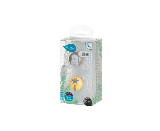 Пустышка Nuvita Air55 Explore 6m+ ортодонтическая (NV7086N), изображение 3 Пустышка Nuvita Air55 Explore 6m+ ортодонтическая (NV7086N), изображение 3