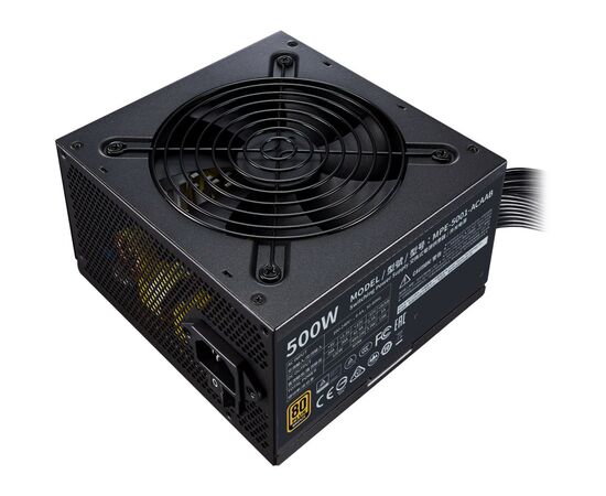 Блок питания CoolerMaster 500W MWE Bronze (MPE-5001-ACAAB-EU), изображение 2 Блок питания CoolerMaster 500W MWE Bronze (MPE-5001-ACAAB-EU), изображение 2