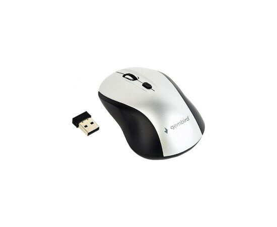 Мышка Gembird MUSW-4B-02-BS White (MUSW-4B-02-BS), изображение 2 Мышка Gembird MUSW-4B-02-BS White (MUSW-4B-02-BS), изображение 2