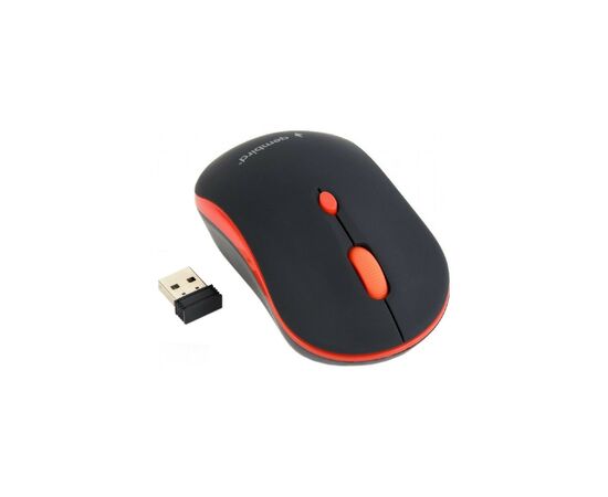 Мишка Gembird MUSW-4B-03-R Black+Red (MUSW-4B-03-R)