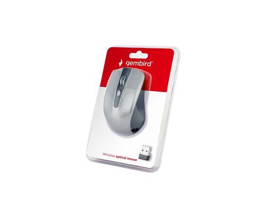 Мишка Gembird MUSW-4B-04-BG Grey+Black (MUSW-4B-04-BG), зображення 3 Мишка Gembird MUSW-4B-04-BG Grey+Black (MUSW-4B-04-BG), зображення 3