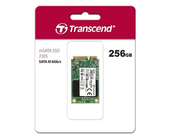 Накопитель SSD mSATA 256GB Transcend (TS256GMSA230S), изображение 2 Накопитель SSD mSATA 256GB Transcend (TS256GMSA230S), изображение 2