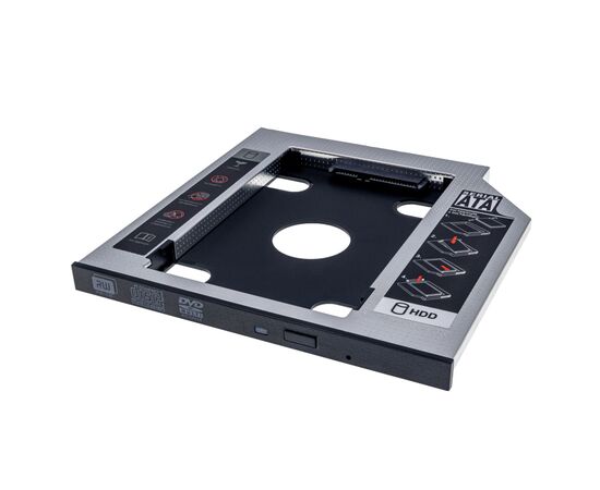 Фрейм-переходник Grand-X HDD 2,5'' SATA2/SATA3 Slim 9,5mm (HDC-24С)
