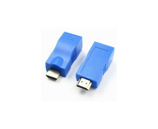 Перехідник HDMI к кабелю RJ45 (Patch Cord) 30m Extradigital (KBH1754), зображення 2 Перехідник HDMI к кабелю RJ45 (Patch Cord) 30m Extradigital (KBH1754), зображення 2
