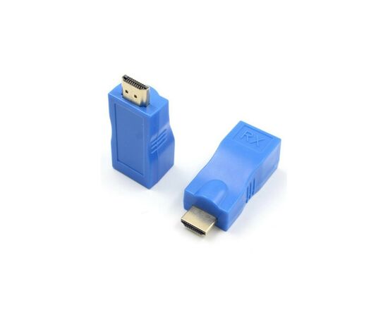 Перехідник HDMI к кабелю RJ45 (Patch Cord) 30m Extradigital (KBH1754), зображення 3 Перехідник HDMI к кабелю RJ45 (Patch Cord) 30m Extradigital (KBH1754), зображення 3