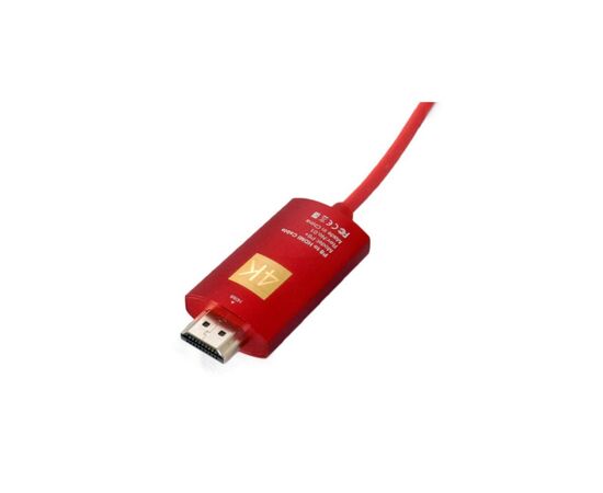 Перехідник Type C to HDMI, 2m, 4K, 30HZ Extradigital (KBH1751), зображення 2 Перехідник Type C to HDMI, 2m, 4K, 30HZ Extradigital (KBH1751), зображення 2