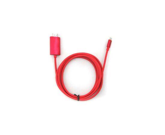 Перехідник Type C to HDMI, 2m, 4K, 30HZ Extradigital (KBH1751), зображення 3 Перехідник Type C to HDMI, 2m, 4K, 30HZ Extradigital (KBH1751), зображення 3