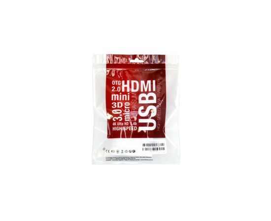 Перехідник Type C to HDMI, 2m, 4K, 30HZ Extradigital (KBH1751), зображення 4 Перехідник Type C to HDMI, 2m, 4K, 30HZ Extradigital (KBH1751), зображення 4