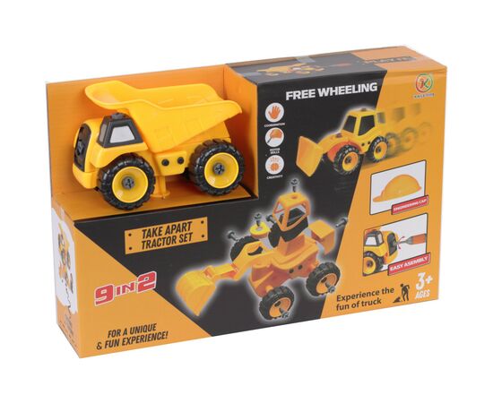 Конструктор Kaile Toys Строительная техника 9 в 1 (KL713-1)