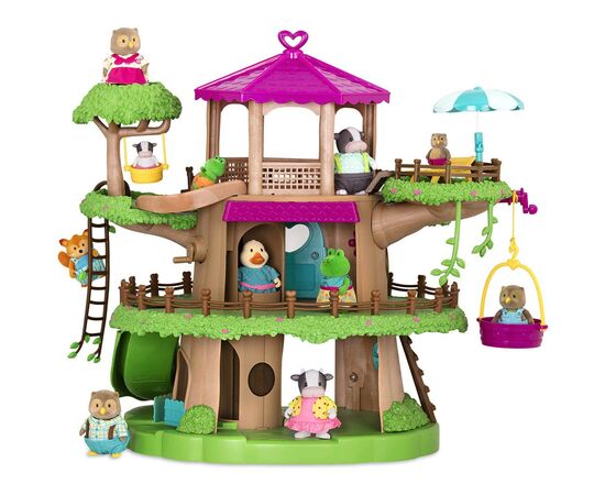 Игровой набор Li'l Woodzeez Домик на дереве с лифтом (6444Z), изображение 2