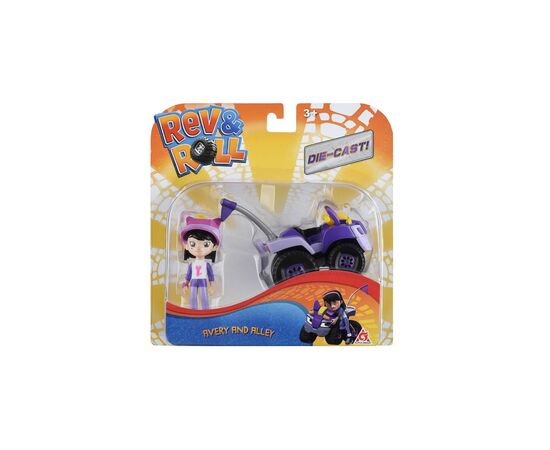 Игровой набор Rev&Roll Рев и Рамбл DieCast Эйвери и Элли (EU881021), изображение 7 Игровой набор Rev&Roll Рев и Рамбл DieCast Эйвери и Элли (EU881021), изображение 7