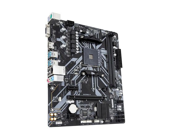 Материнская плата GIGABYTE B450M H, изображение 3 Материнская плата GIGABYTE B450M H, изображение 3