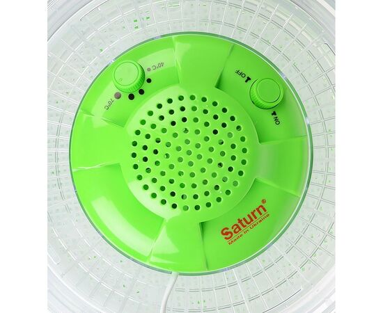Сушка для овощей и фруктов Saturn ST-FP0113 Green (ST-FP0113Green), изображение 4 Сушка для овощей и фруктов Saturn ST-FP0113 Green (ST-FP0113Green), изображение 4