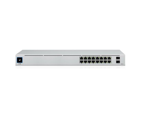 Коммутатор сетевой Ubiquiti USW-16-POE, изображение 2 Коммутатор сетевой Ubiquiti USW-16-POE, изображение 2