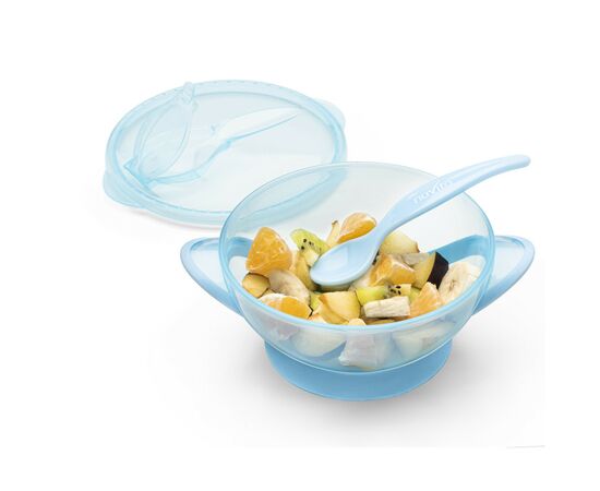 Набор детской посуды Nuvita COOL 6м+ Синий дорожный (NV1421COOLBLUE), изображение 7 Набор детской посуды Nuvita COOL 6м+ Синий дорожный (NV1421COOLBLUE), изображение 7