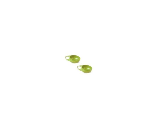 Тарілка дитяча Nuvita Easy Eating глибока 2 шт. салатова (NV8431Lime)