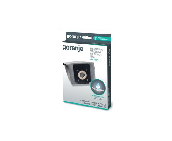 Мешок для пылесоса Gorenje GB1TBR, изображение 3 Мешок для пылесоса Gorenje GB1TBR, изображение 3
