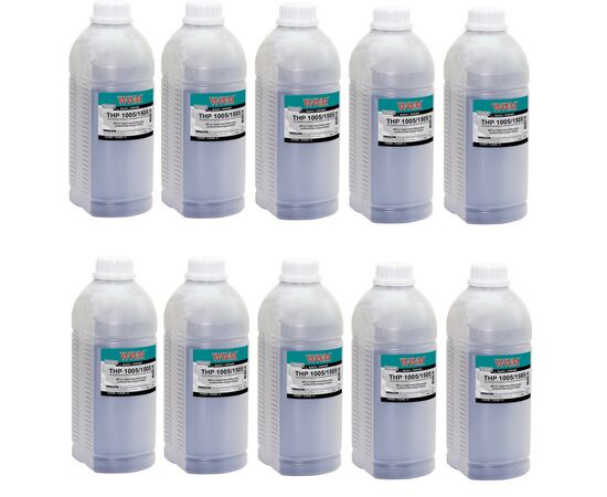 Тонер HP LJ P1005/1006/1505, 10шт x 1kg Black WWM (TB85-6/TB85-5)