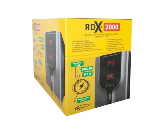 Стабилизатор Gemix RDX-2000, изображение 4 Стабилизатор Gemix RDX-2000, изображение 4