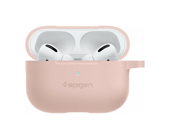 Чохол для навушників Spigen для Airpods Pro Silicone Fit Pink (ASD00535)