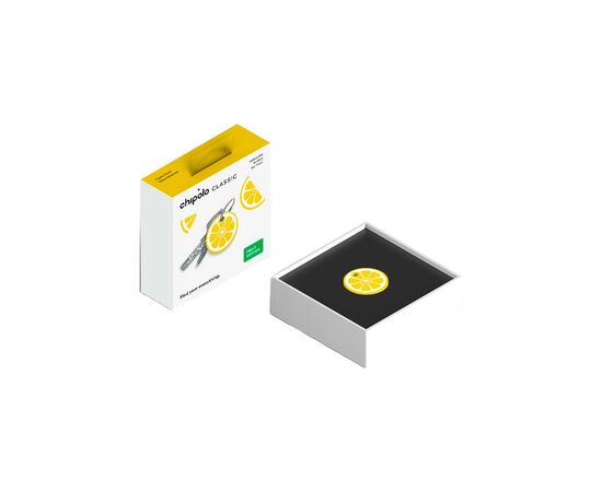 Поисковая система Chipolo Classic Fruit Edition Желтый лимон (CH-M45S-YW-O-G), изображение 2 Поисковая система Chipolo Classic Fruit Edition Желтый лимон (CH-M45S-YW-O-G), изображение 2