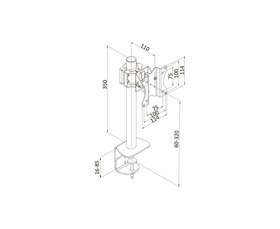 Кронштейн KSL DM11T, изображение 7 Кронштейн KSL DM11T, изображение 7