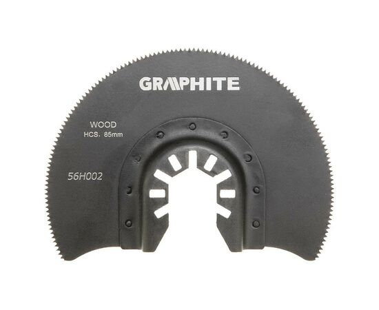 Насадка Graphite полукруг к многофункциональному инструменту HM HCS по дереву (56H002)