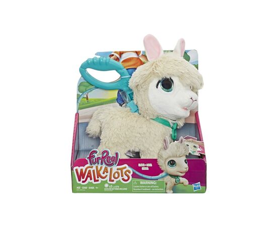 Интерактивная игрушка Hasbro FurReal Friends Большой питомец на поводке Лама (E8725_E8728), изображение 2 Интерактивная игрушка Hasbro FurReal Friends Большой питомец на поводке Лама (E8725_E8728), изображение 2