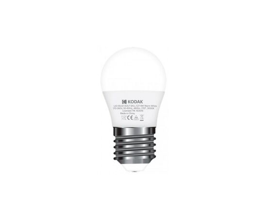 Лампочка Kodak G45 E27 6W 3000K (30415812/B)