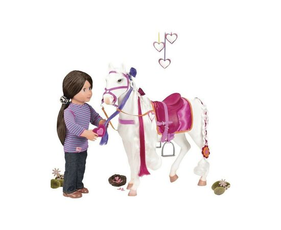 Фигурка Our Generation Конь Принцесса с аксессуарами 50 см (BD38003Z), изображение 3 Фигурка Our Generation Конь Принцесса с аксессуарами 50 см (BD38003Z), изображение 3