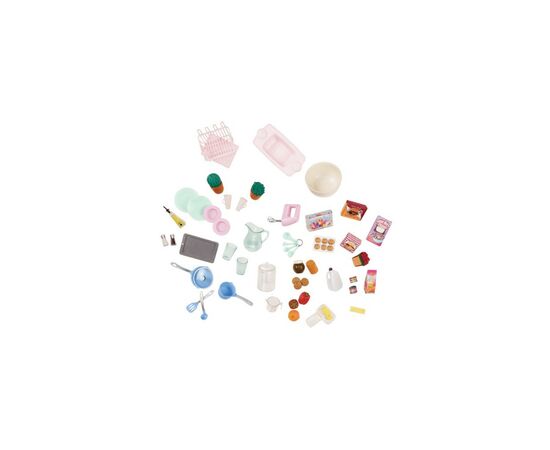 Игровой набор Our Generation Кухня для гурманов, 94 аксессуара розовая (BD37365Z), изображение 3 Игровой набор Our Generation Кухня для гурманов, 94 аксессуара розовая (BD37365Z), изображение 3