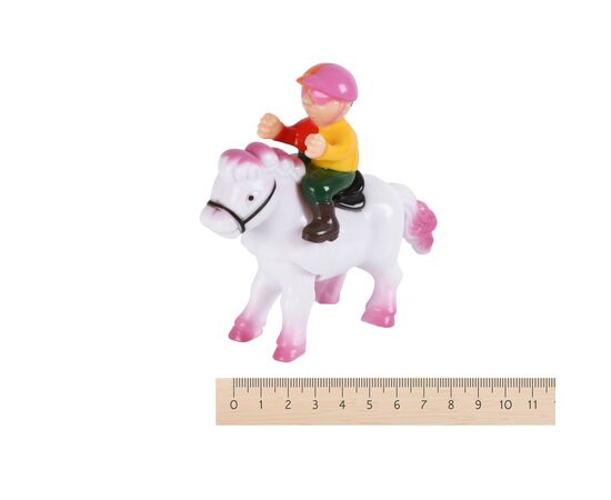 Игровой набор Goki Заводная игрушка Жокей (13094G-2), изображение 4 Игровой набор Goki Заводная игрушка Жокей (13094G-2), изображение 4