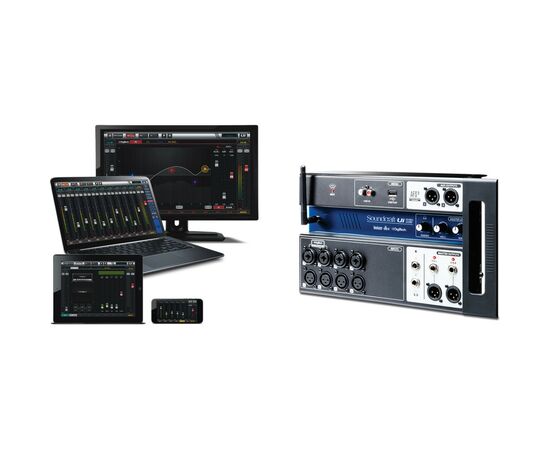 Микшерный пульт Soundcraft Ui12, изображение 4 Микшерный пульт Soundcraft Ui12, изображение 4
