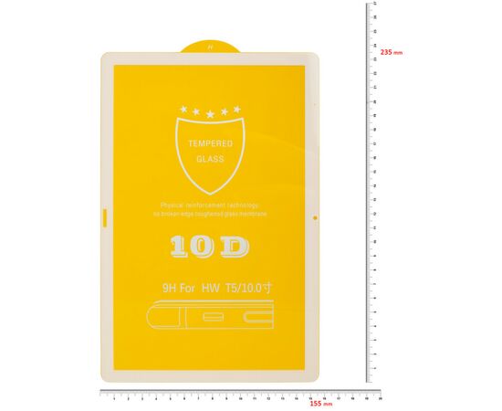 Стекло защитное BeCover HUAWEI MediaPad T5 10 White (703749), изображение 2 Стекло защитное BeCover HUAWEI MediaPad T5 10 White (703749), изображение 2