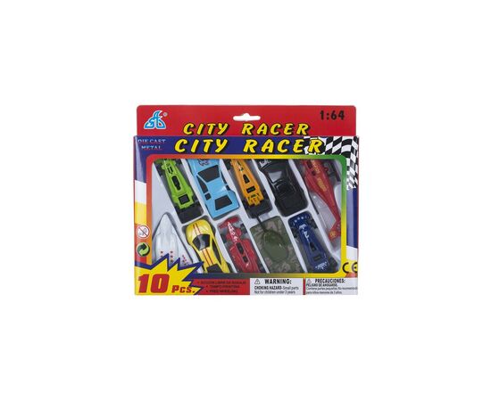 Спецтехника GW Citi Racer 1:64 10 шт (92753-10PS)