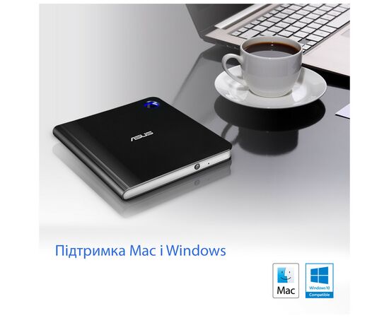 Оптический привод Blu-Ray ASUS SBW-06D5H-U/BLK/G/AS, изображение 6 Оптический привод Blu-Ray ASUS SBW-06D5H-U/BLK/G/AS, изображение 6
