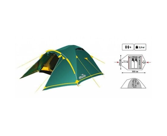 Палатка Tramp Stalker 2 v2 (TRT-075), изображение 2 Палатка Tramp Stalker 2 v2 (TRT-075), изображение 2