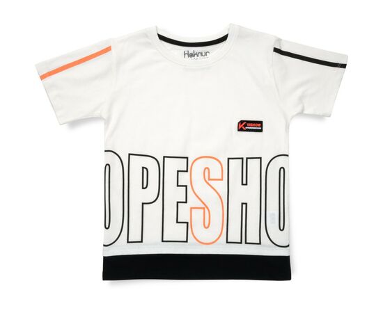 Футболка детская Breeze "OPESHO" (7870-134B-cream)