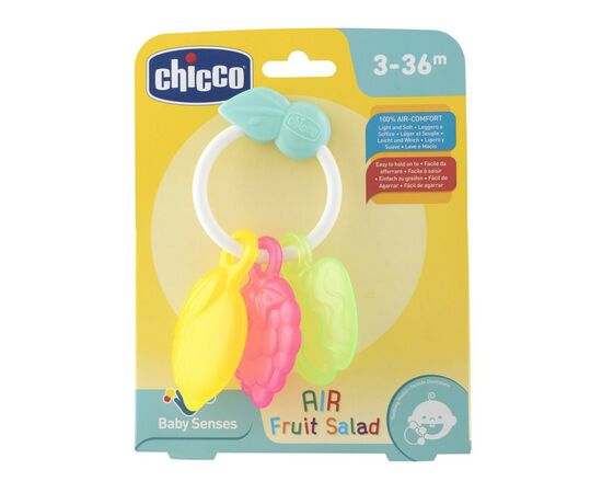 Прорезыватель Chicco Air Fruit Salad (09368.00), изображение 2 Прорезыватель Chicco Air Fruit Salad (09368.00), изображение 2