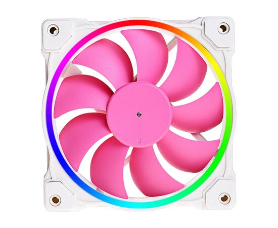 Кулер для корпуса ID-Cooling ZF-12025-PINK ARGB (Single Pack) (ZF-12025-PINK), изображение 2 Кулер для корпуса ID-Cooling ZF-12025-PINK ARGB (Single Pack) (ZF-12025-PINK), изображение 2