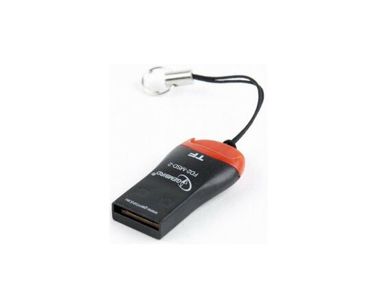 Считыватель флеш-карт Gembird USB 2.0 MicroSD (FD2-MSD-3), изображение 2 Считыватель флеш-карт Gembird USB 2.0 MicroSD (FD2-MSD-3), изображение 2