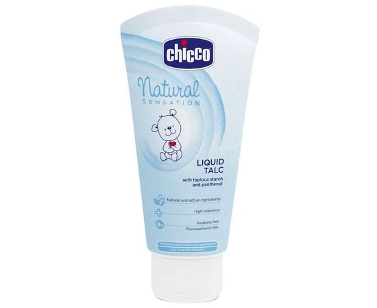 Присыпка Chicco Защитный тальк Natural Sensation жидкий 100 мл (07460.10)
