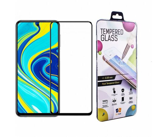 Стекло защитное Drobak Ceramics Xiaomi Redmi Note 9S (Black) (121233)