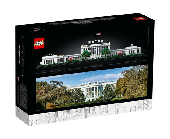 Конструктор LEGO Architecture Білий дім 1483 деталі (21054), зображення 4 Конструктор LEGO Architecture Білий дім 1483 деталі (21054), зображення 4