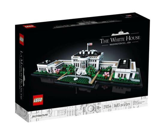 Конструктор LEGO Architecture Белый дом 1483 детали (21054)