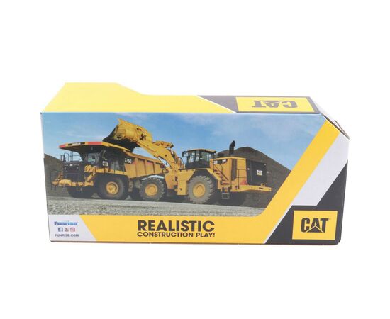 Спецтехника Funrise CAT Строительная бригада Бульдозер 25 см (82022F), изображение 5 Спецтехника Funrise CAT Строительная бригада Бульдозер 25 см (82022F), изображение 5