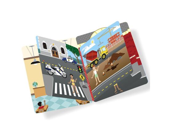 Набор для творчества Melissa&Doug Объемные наклейки Профессии (MD9426), изображение 3 Набор для творчества Melissa&Doug Объемные наклейки Профессии (MD9426), изображение 3